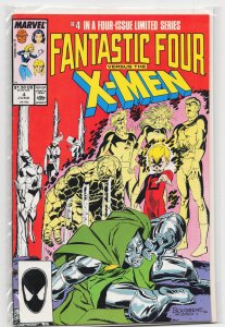 Fantastic Four vs. X-Men #4 (1987) Fantastic Four