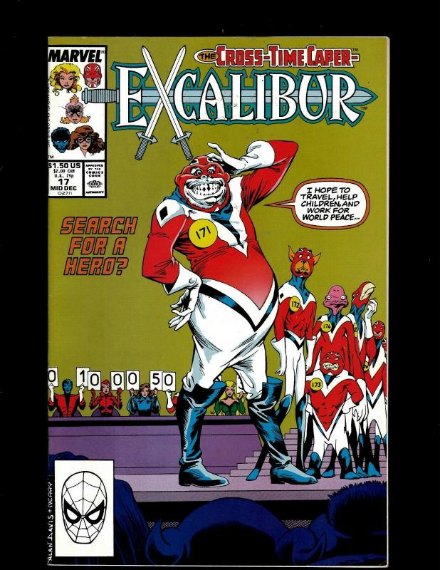 Lot of 12 Excalibur Marvel Comic Books #13 14 15 16 17 18 19 20 21 22 23 24 J404