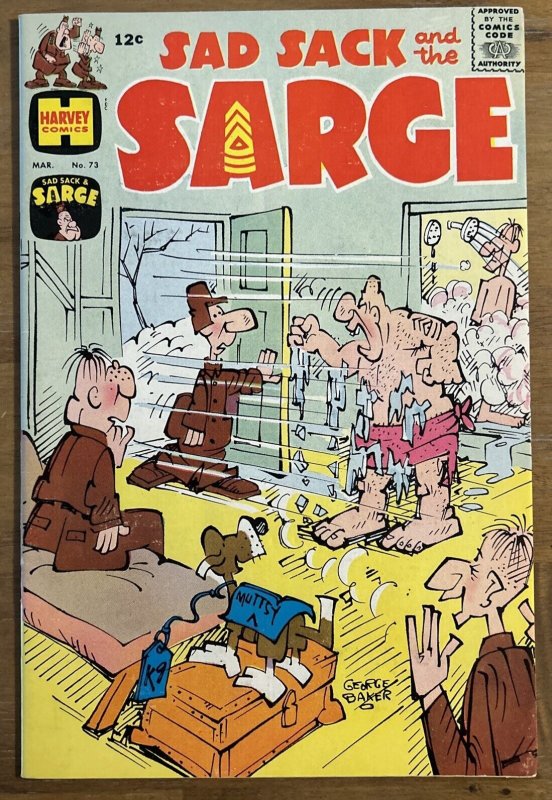 SAD SACK AND THE SARGE - #73 & #93. 2 COMICS. HIGHER GRADE
