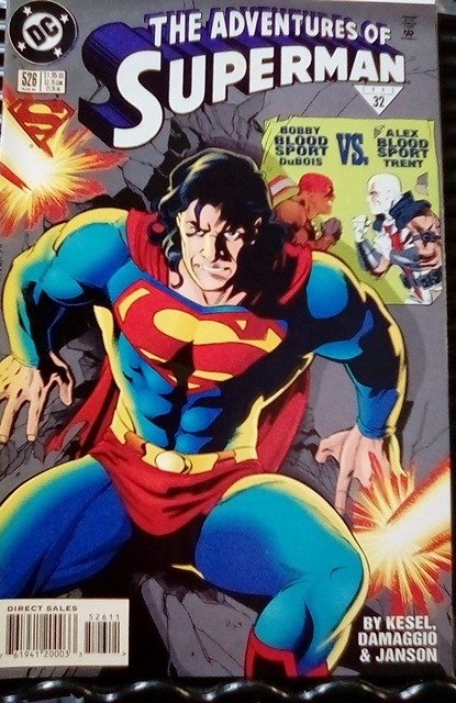 Adventures of Superman #526 Direct Edition (1995)