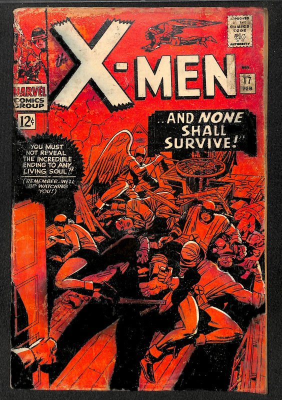 X-Men #17 FA/GD 1.5 Marvel Comics