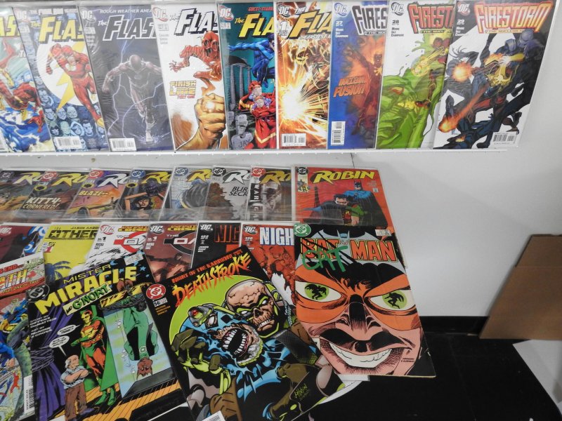 Huge Lot of 170 Comics W/ Batman, The Flash, Robin Avg VF- Condition!
