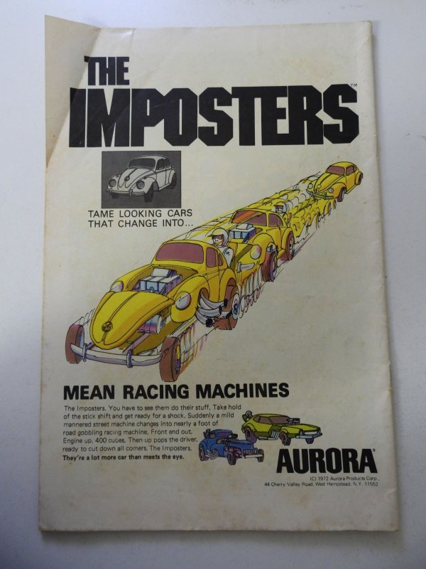 Weird Worlds #8 (1973) VG- Condition