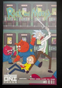 Rick and Morty #1 (2015) Reprint of Premiere Issue - Foil title - VF/NM+