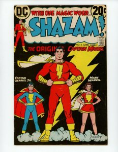 (1973) Shazam! #3 - A SWITCH IN TIME (5.0) 