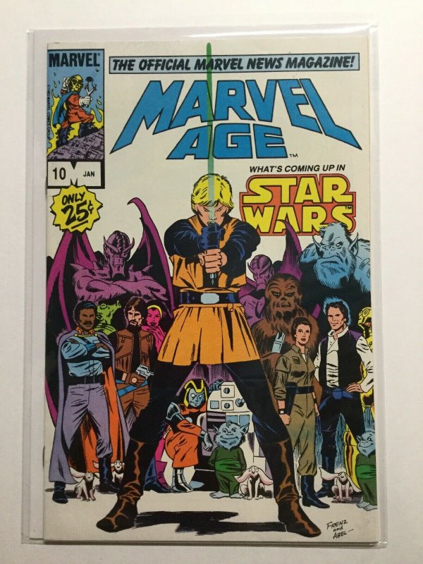 Marvel Age 10 Near Mint Nm Marvel