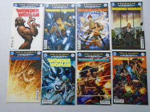 Wonder Woman lot 5th series from:#1C-40 Some Variants 31 Diff 8.0 VF (2016-18)