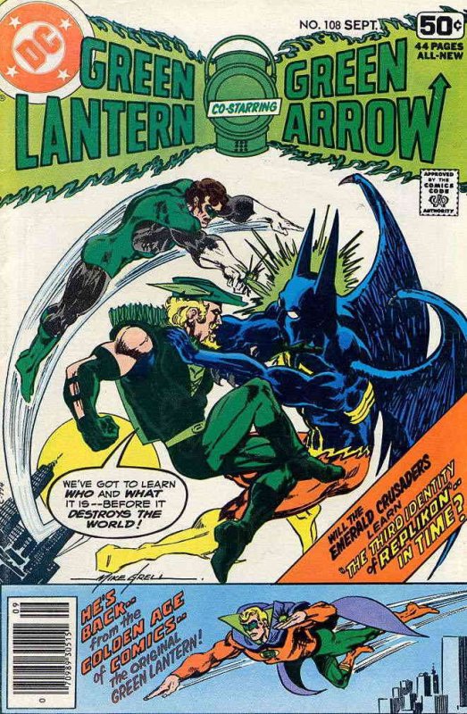 Green Lantern (2nd Series) #108 FN ; DC | Green Arrow September 1978 Grell