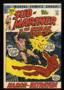 Sub-Mariner #44 FN/VF 7.0