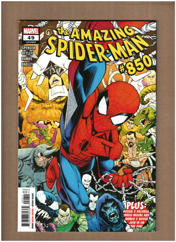 Amazing Spider-man #49 Marvel Comics 2020 Ryan Ottley Variant NM- 9.2