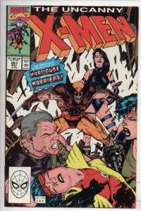 X-MEN #261, NM-, Wolverine, Jim Lee, Claremont, Uncanny, 1963 1990 more in store