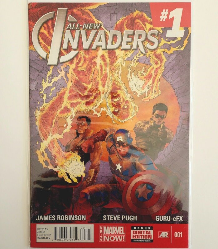 2014 Marvel Comics All New Invaders #1 Comic Book