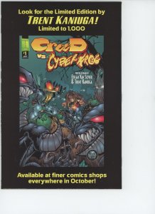 Cyberfrog Vs Creed #1 (1997) - 8.0 VF *Ethan Van Sciver*