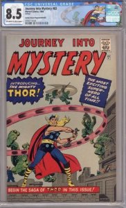 Journey Into Mystery #83  Marvel Comics Golden Records 1966 CGC 8.5