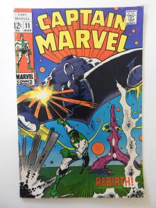 Captain Marvel #11 (1969) FN/VF Condition!