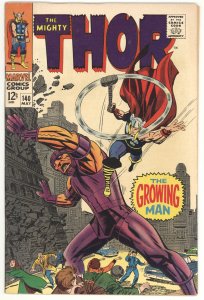 Thor #140 (1967) 1st appearance The Growing Man!