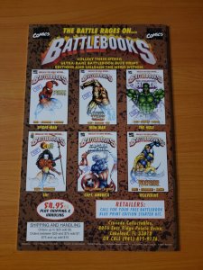 Elektra Battlebooks Blue Variant SIGNED ~ NEAR MINT NM ~ 1998 Marvel Comics