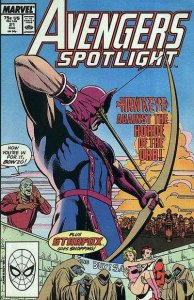 Avengers Spotlight (1989 series)  #21, NM- (Stock photo)