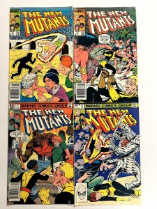 4 The New Mutants Comic Books #6 7 8 9 Defenders Hulk Avengers Spiderman 9 JS1