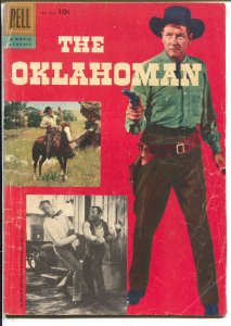 The Oklahoman-Four Color Comics #820 1957-Dell-McCrea-Jenny-G/VG