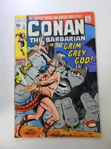 Conan the Barbarian #3 (1971) VG+ condition moisture damage
