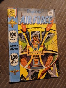 Fightin Air Force 12 Charlton 100 Page Giant 1958 Maurice Whitman Art Atomic Bmb