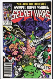 Marvel Super Heroes Secret Wars #6 (1984) Buckaroo Banzai [Key Issue]
