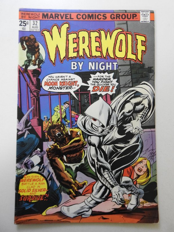 Werewolf by Night #32 (1975) FN- Condition! 1st appearance of Moon Knight!