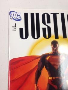 Justice #4 2nd print Alex Ross Cover HTF NM