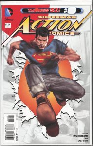 Action Comics #0 (2012) Superman