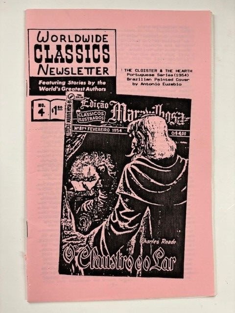 WORLDWIDE CLASSICS NEWSLETTER 4 ILLUSTRATED! Pink color covers