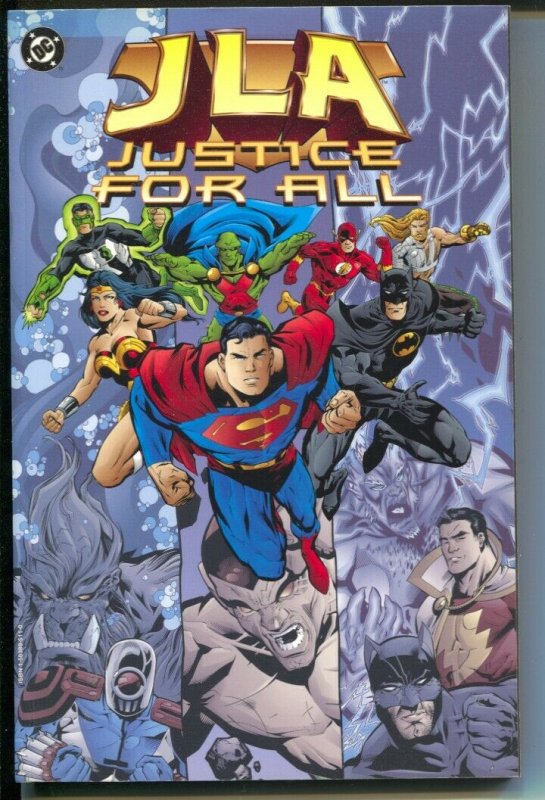 JLA: Justice For All-Grant Morrison-1999-PB-VG/FN