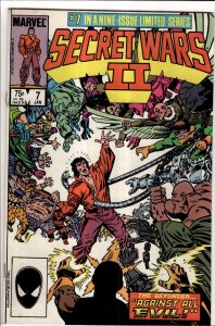 Secret Wars II #7 (1986) Spider-Man