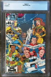 Cable 1 CGC 9.2 Marvel 1993