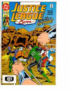 Lot Of 9 Justice League Europe DC Comics # 39 40 41 42 43 44 45 46 47 Flash CR11