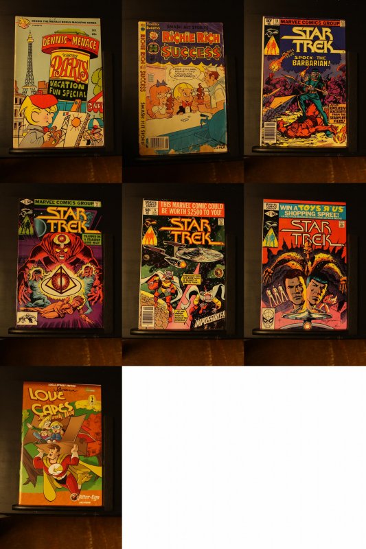 Mixed Lot of 7 Comics (See Description) Star Trek, See Image