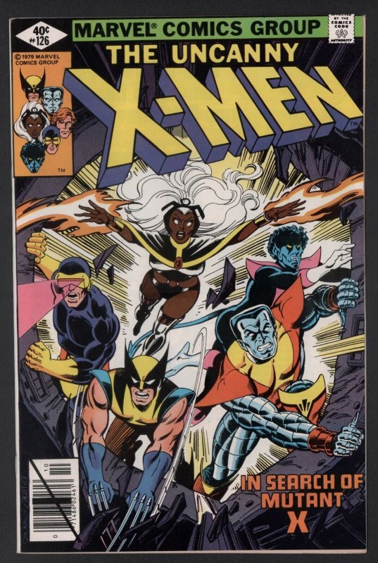 X-Men #126 VF/NM 9.0 John Bryne FREE COMBINED SHIPPING