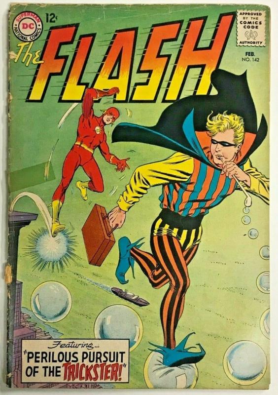 FLASH#142 FR 1963 DC SILVER AGE COMICS