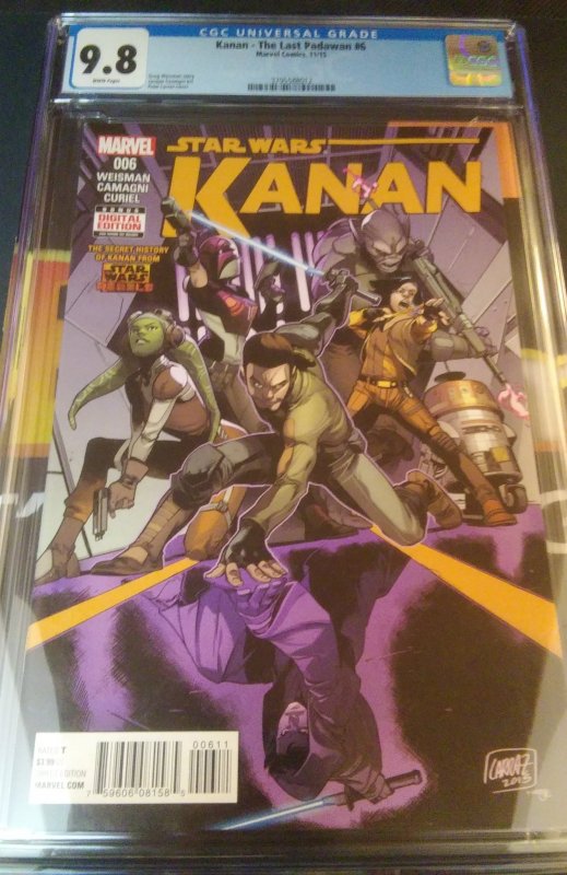 Kanan #6 (2015) CGC 9.8