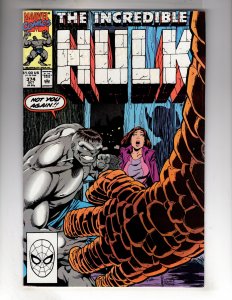 The Incredible Hulk #374 (1990) HULK vs THE THING! / ECA7x