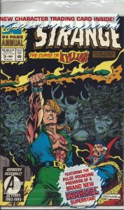 Doctor Dr. Strange Sorcerer Supreme #3 ANNUAL Marvel Bagged With card 1993 VFNM)