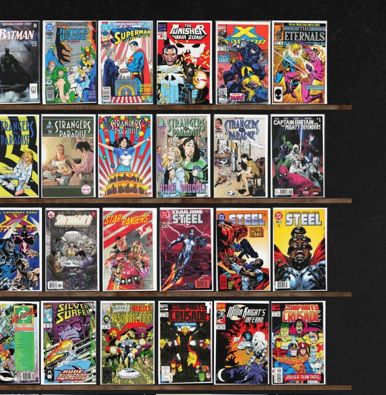 Huge Lot 140+ Comics with X-Factor, Terry Moore&, X-Men, Who& & More!