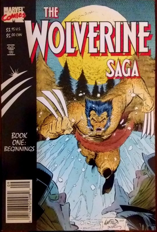 Wolverine Saga (1990) complete mini-series