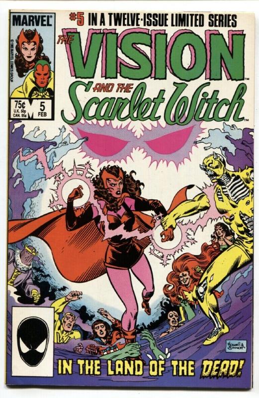 Vision and the Scarlet Witch #5-1985-comic book-Infinity War movie