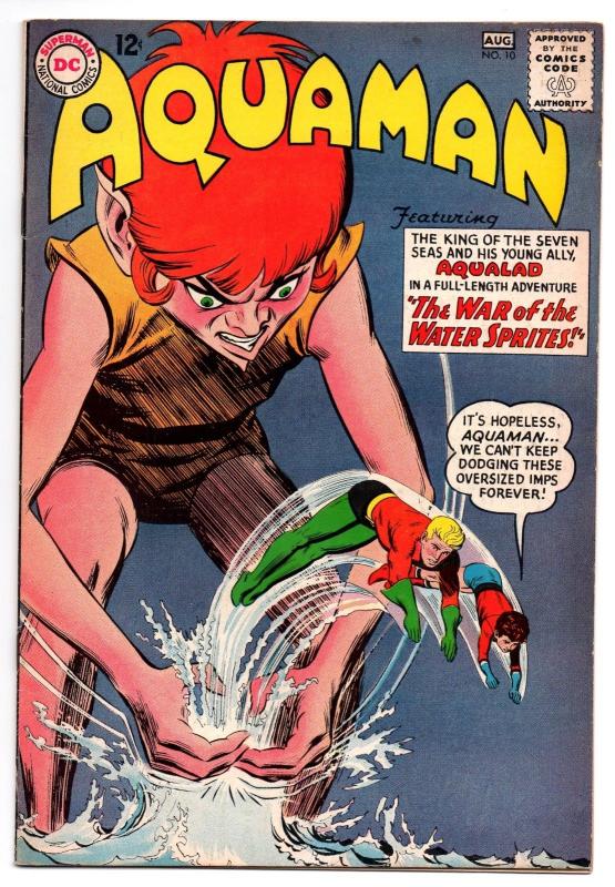 Aquaman #10 (Jul-Aug 1963, DC) - Fine/Fine+