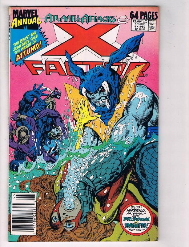 7 X-Factor Marvel Comic Books ANNUALS # 1 2 (2) 3 4 5 6 X-Men Wolverine MM3
