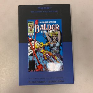 Thor: Balder the Brave Marvel Premiere Classic Edition Hardcover Walter Simonson 