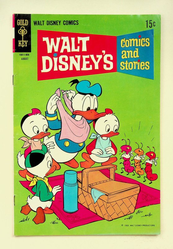 Walt Disney's Comics and Stories Vol. 29 #11 (347) (Aug 1969, Gold Key) - Good