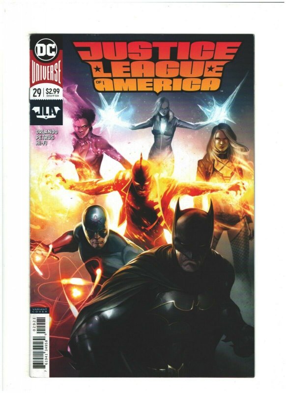 Justice League of America #29 NM- 9.2 DC Comics 2018 Mattina Variant 761941349589