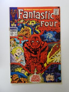 Fantastic Four #77 (1968) VG+ condition top staple detached from cover